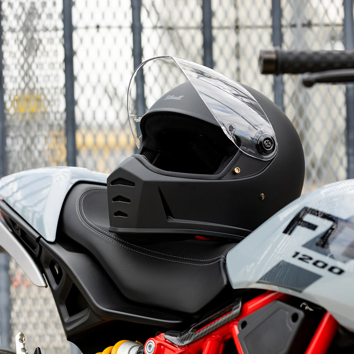 Lane Splitter Helmet - Flat Black - Image 15