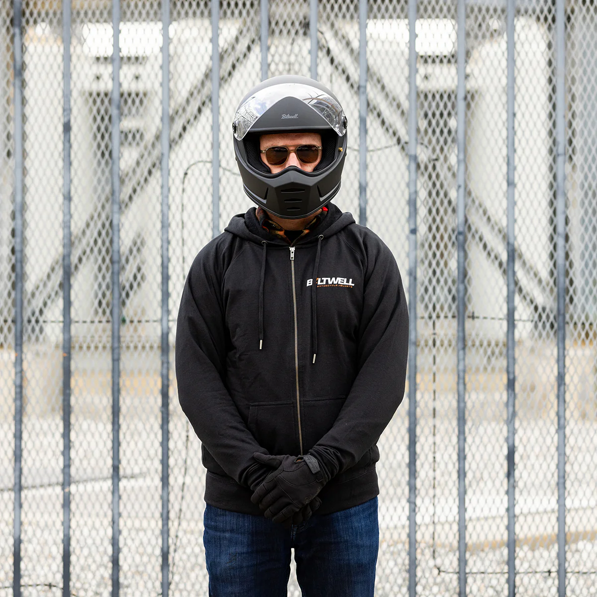 Lane Splitter Helmet - Flat Black - Image 19