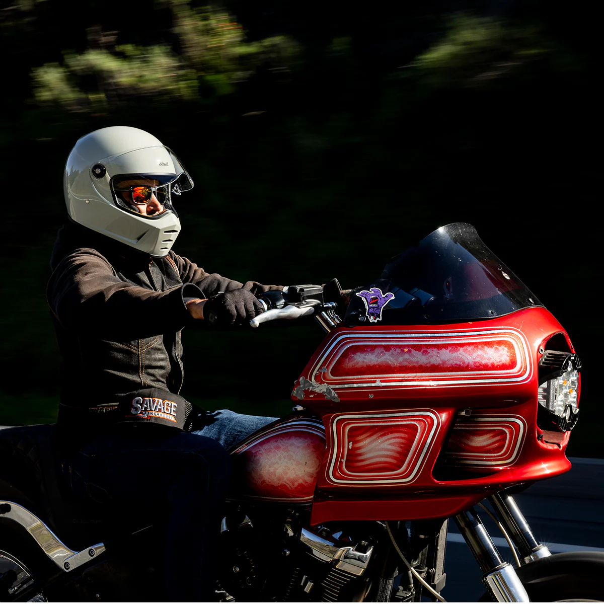 Lane Splitter Helmet - Gloss Chalk - Image 13