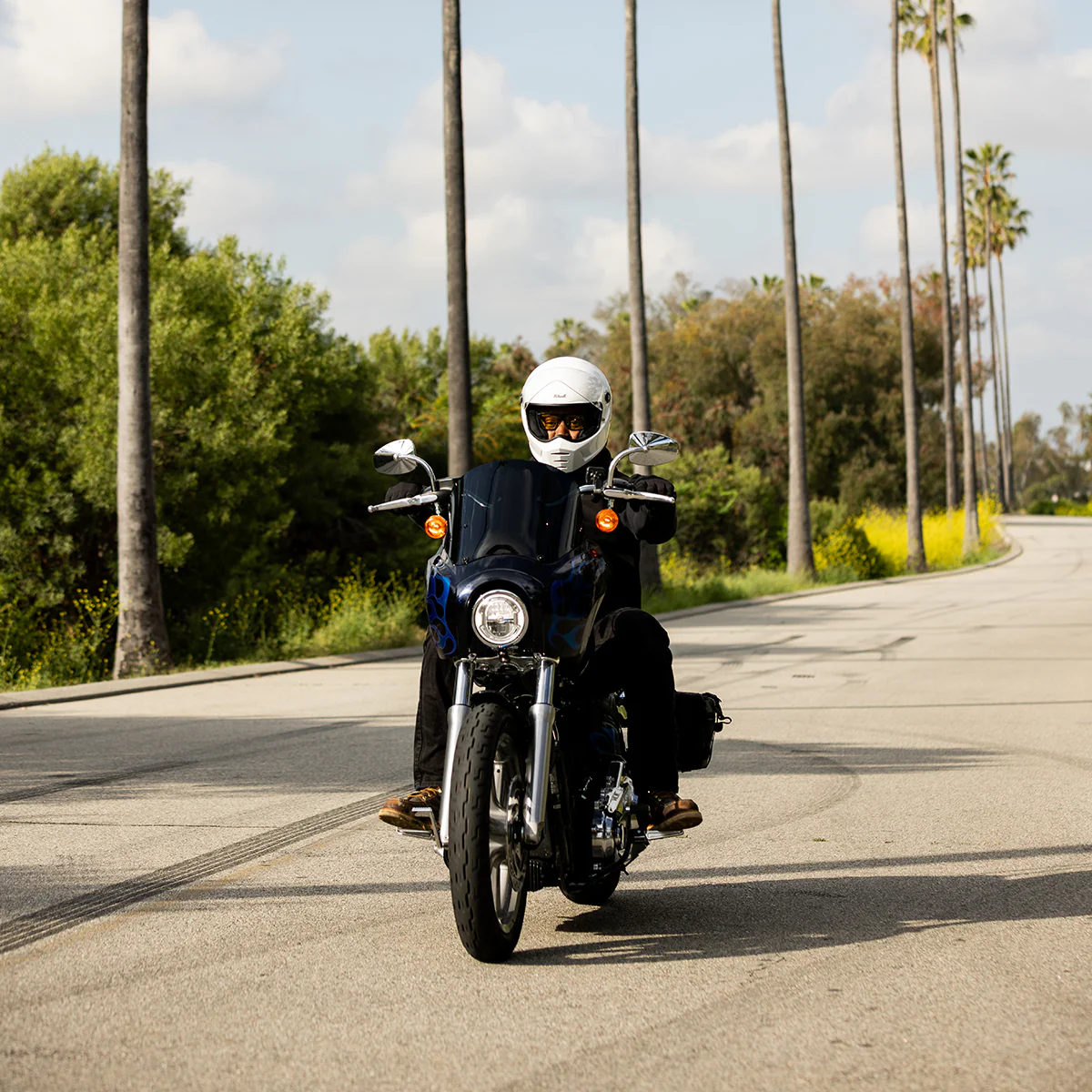 Lane Splitter Helmet - Gloss White - Image 16