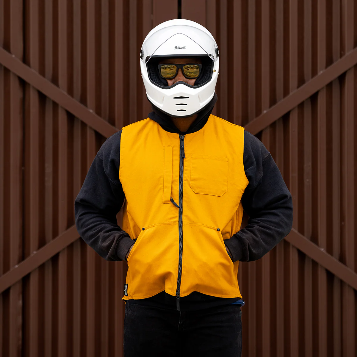 Lane Splitter Helmet - Gloss White - Image 17