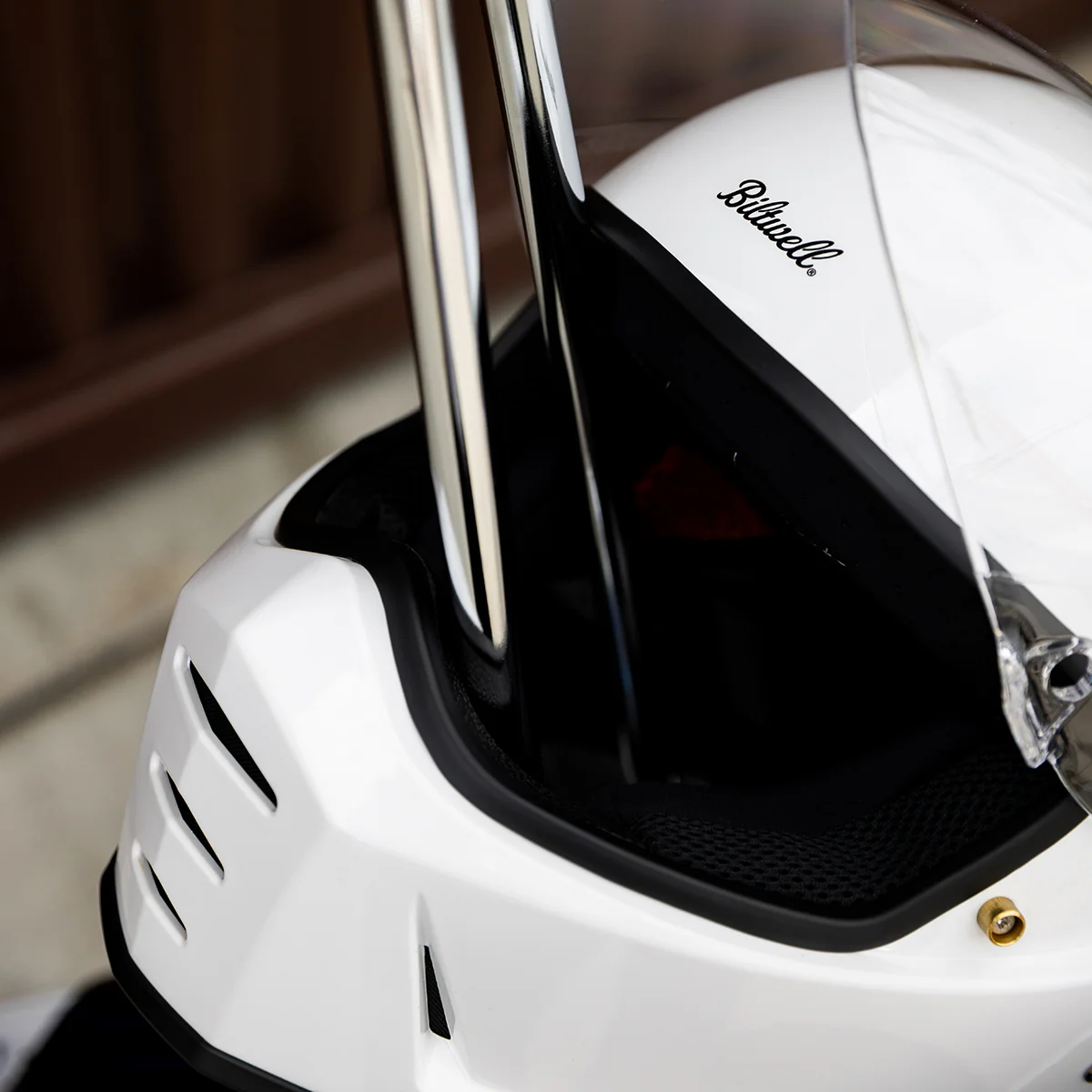 Lane Splitter Helmet - Gloss White - Image 21