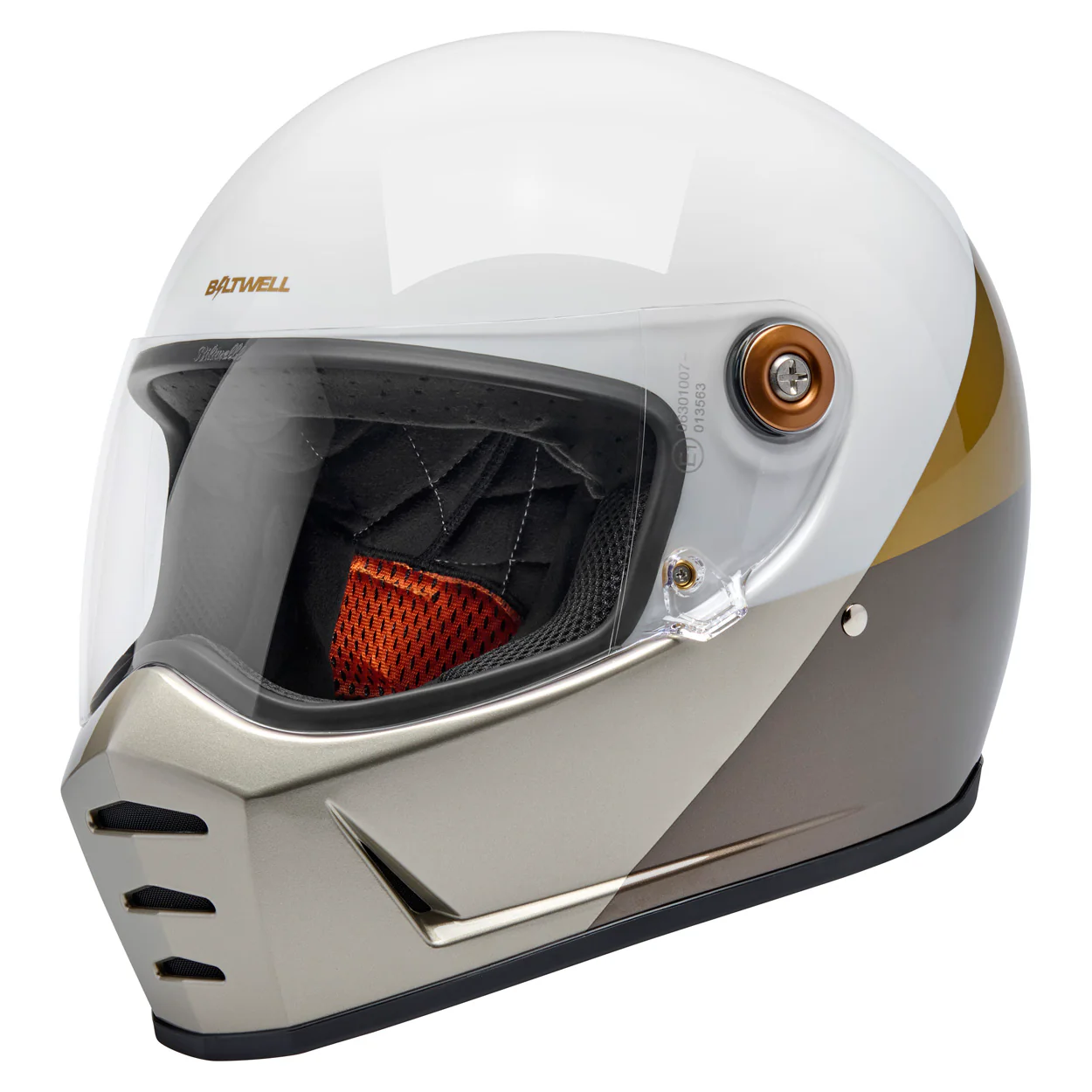 Lane Splitter Helmet - Intersection Gold Silver Bronze - Image 7