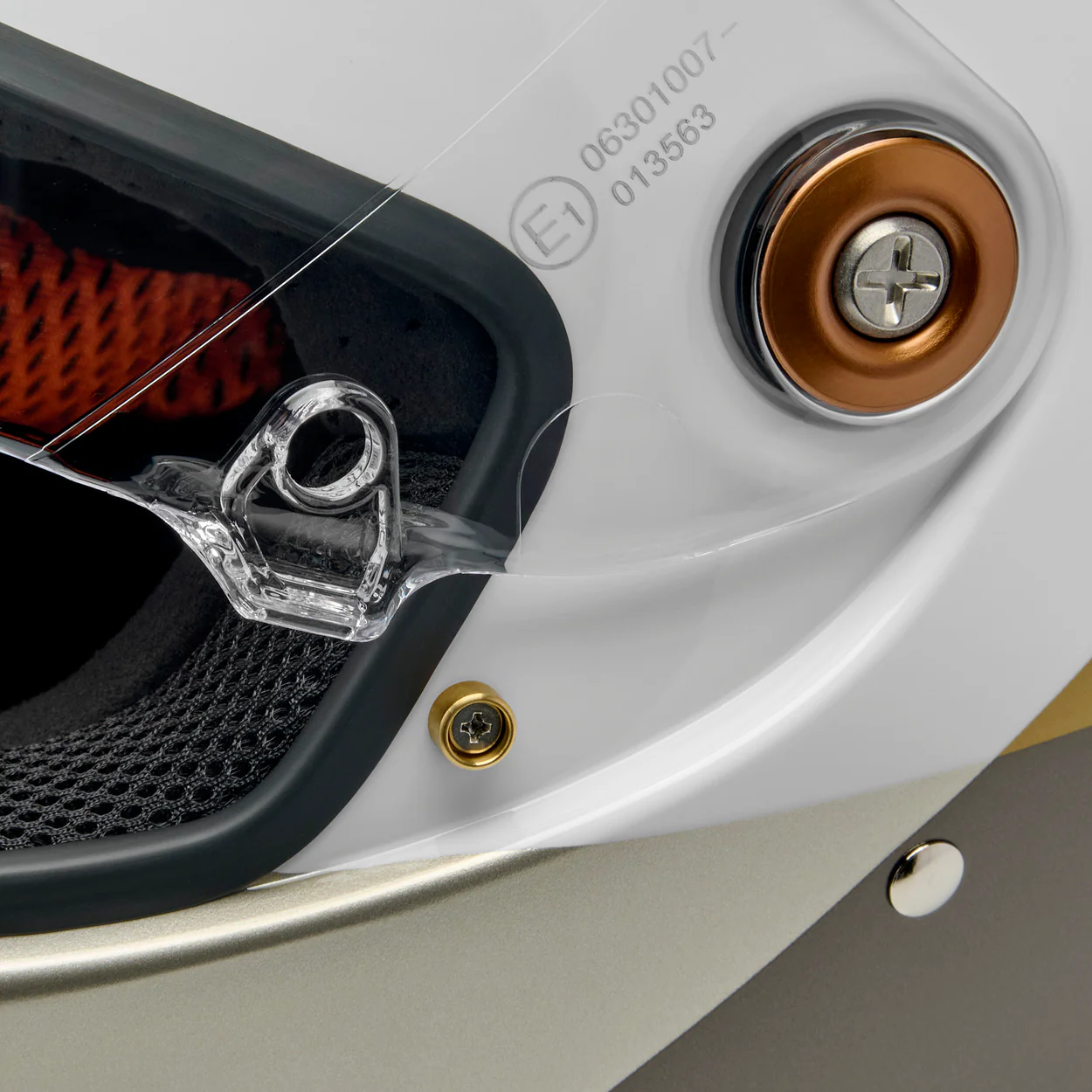 Lane Splitter Helmet - Intersection Gold Silver Bronze - Image 9