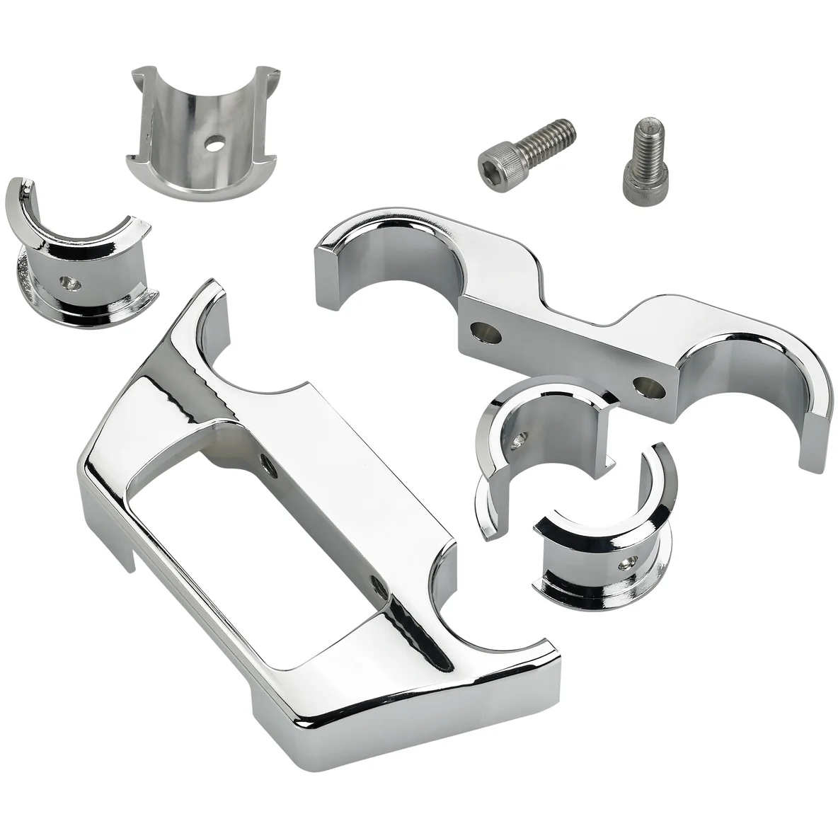 M8 Softail Dash Panel - Chrome - Image 2