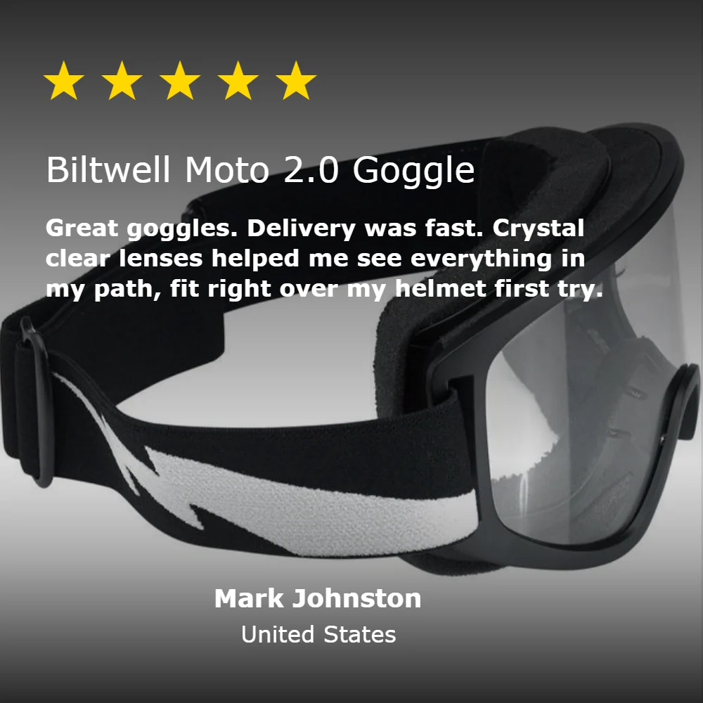 Moto 2.0 Goggle - Bolts Black - Image 9