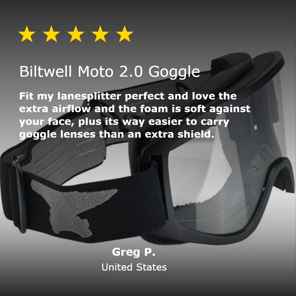 Moto 2.0 Goggle - Script Black - Image 9