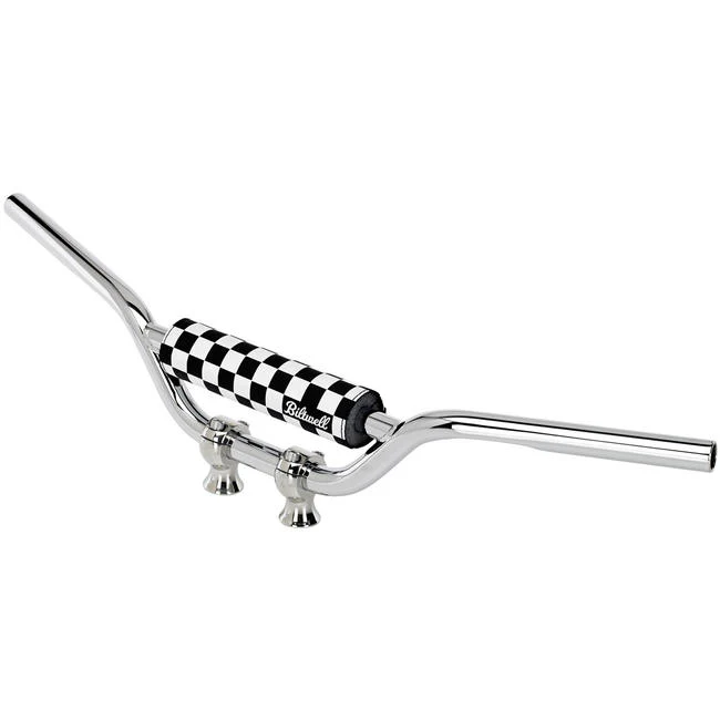 Moto Bar Pad Checkers / Script Black - Image 3