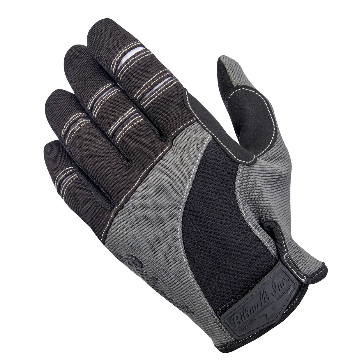 Moto Gloves - Grey/Black - Image 3