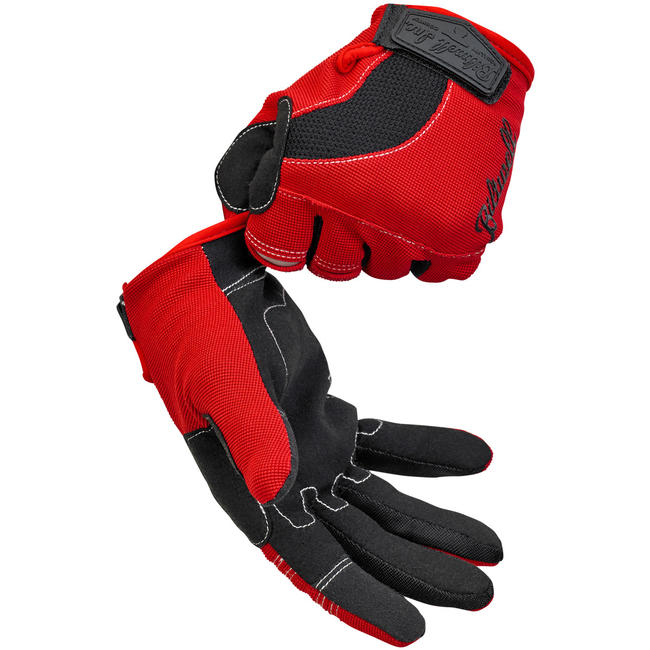 Moto Gloves - Red/Black/White - Image 4