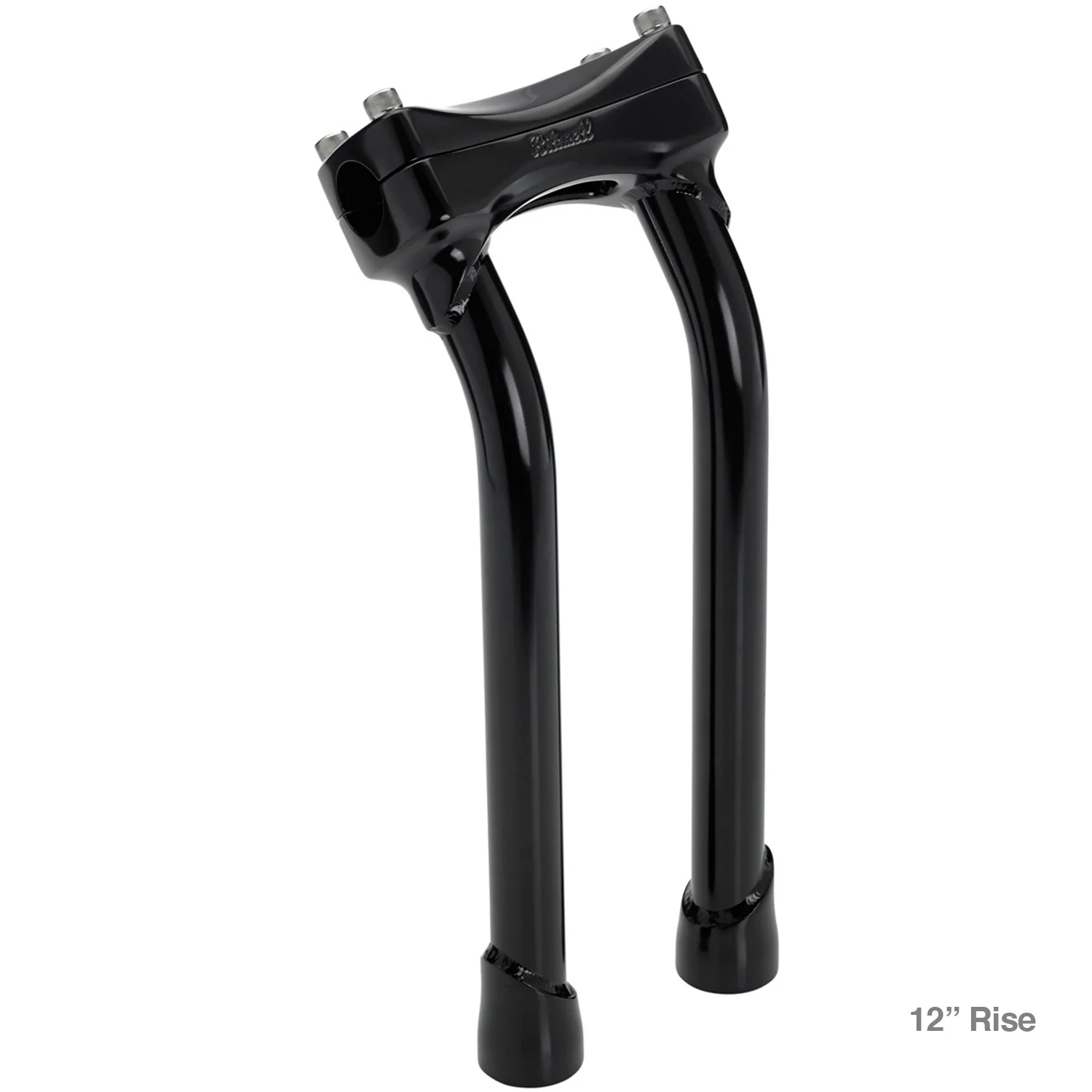 Murdock Pullback Risers 6" 8" 10" 12" - Black Electroplate - Image 5