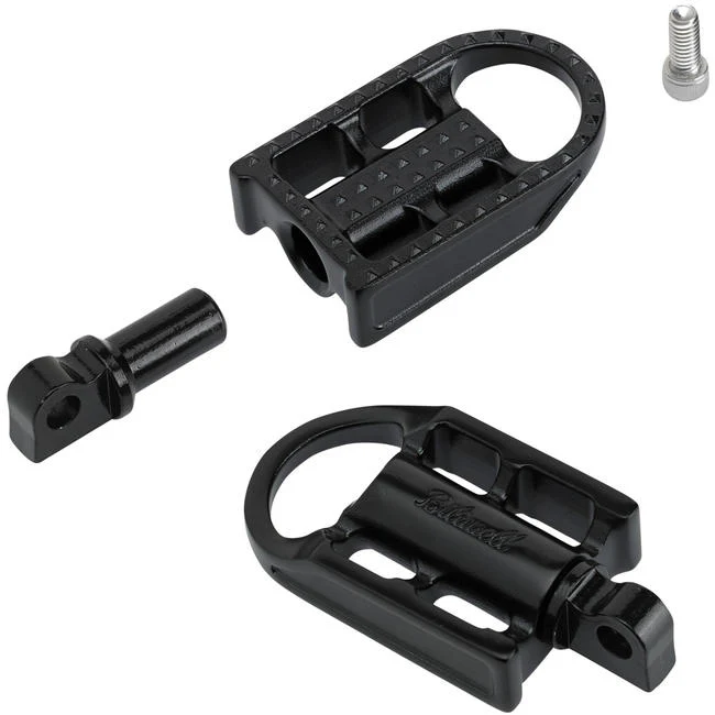 Mushman Foot Pegs HD Classic - Black Electroplate - Image 3