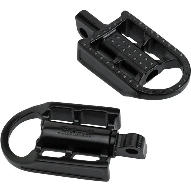 Mushman Foot Pegs HD Classic - Black Electroplate - Image 4