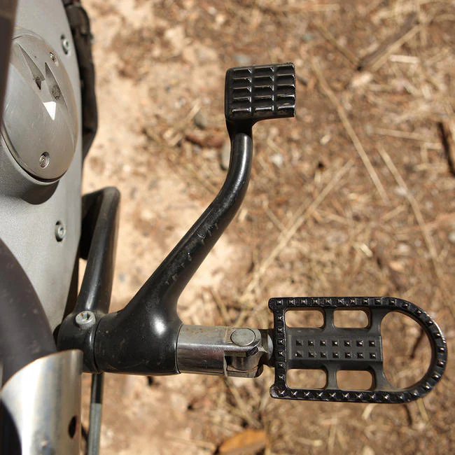 Mushman Foot Pegs HD Classic - Black Electroplate - Image 5