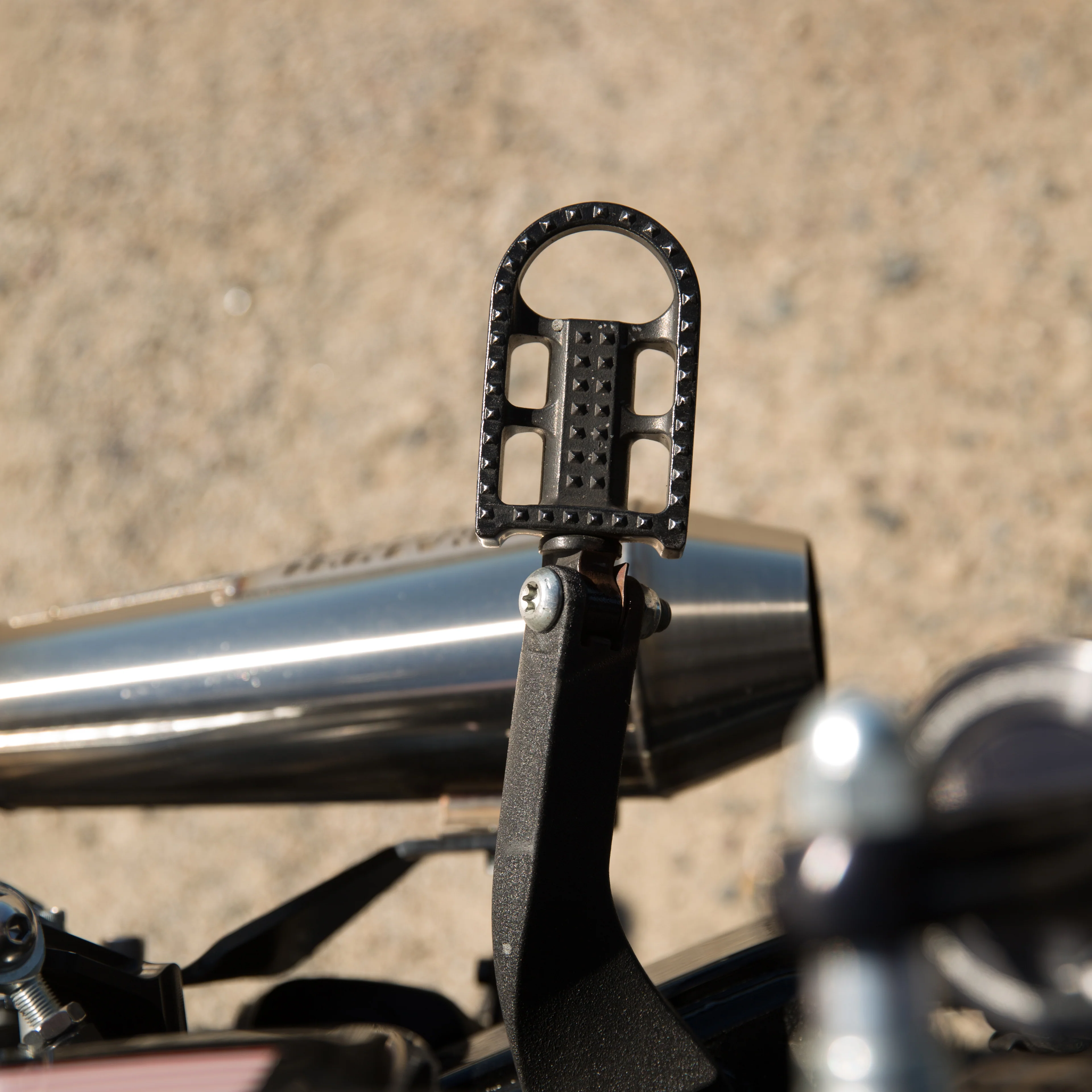 Mushman Foot Pegs HD Classic - Black Electroplate - Image 6