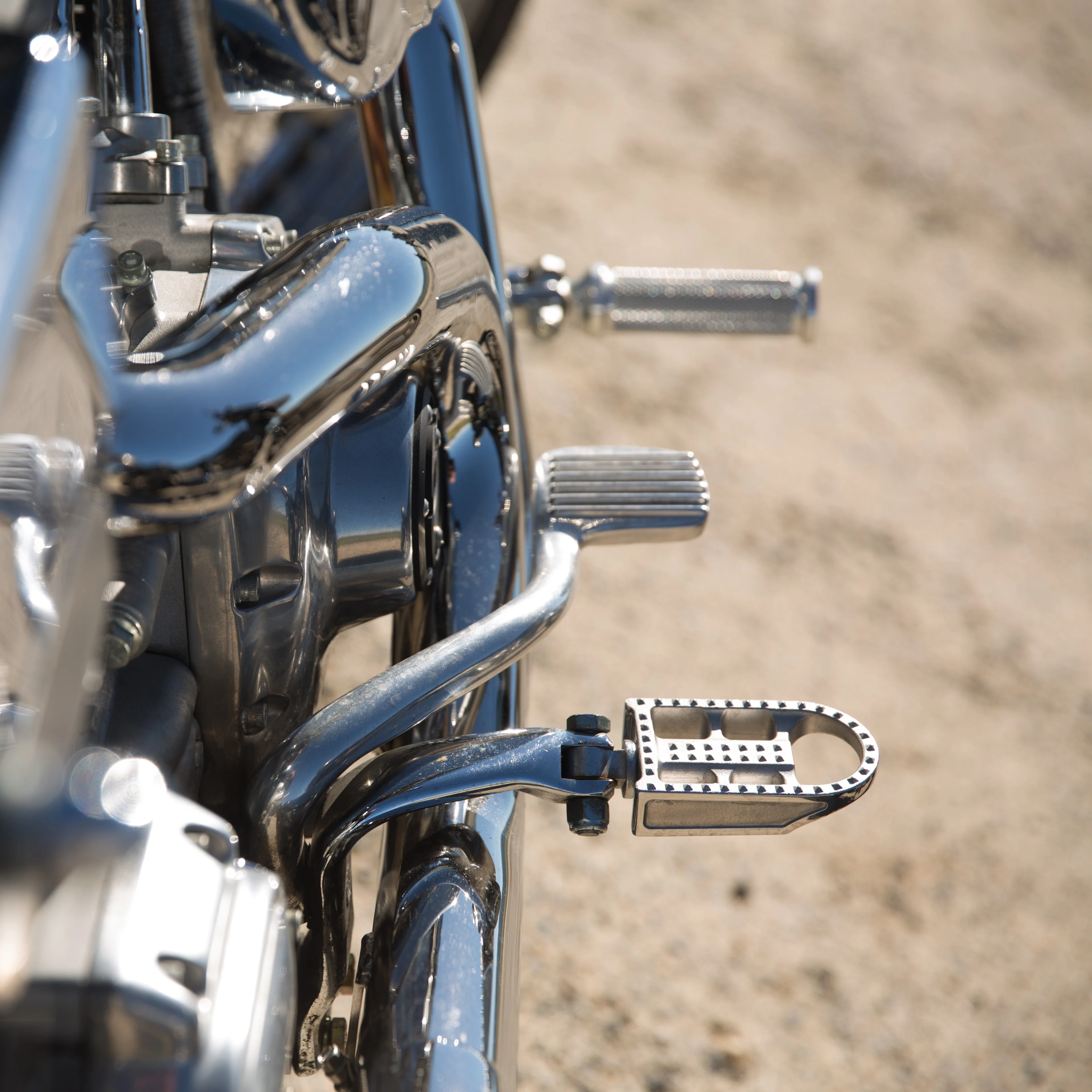 Mushman Foot Pegs HD Classic - Polished - Image 6
