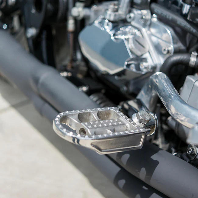 Mushman Foot Pegs HD Classic - Polished - Image 9