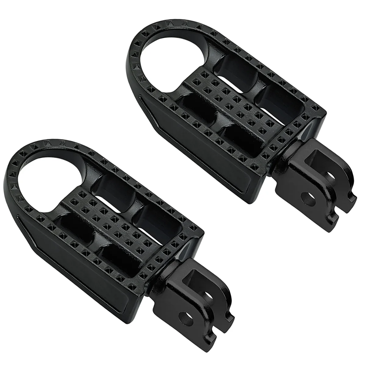 Mushman Foot Pegs HD Rider - Black Electroplate - Image 2