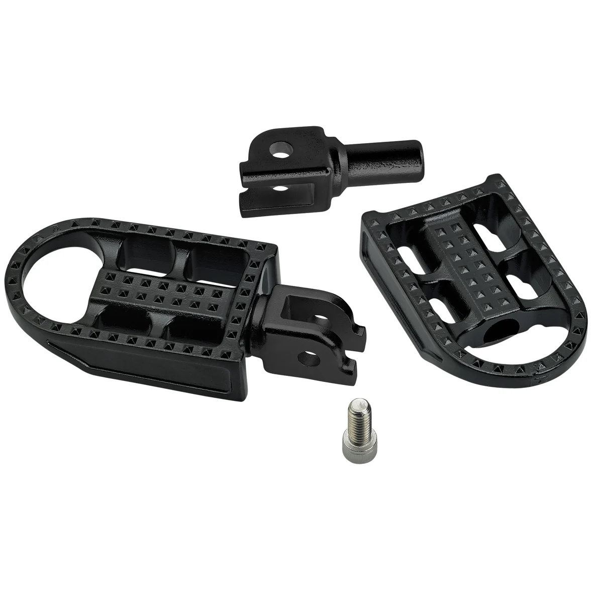 Mushman Foot Pegs HD Rider - Black Electroplate - Image 3