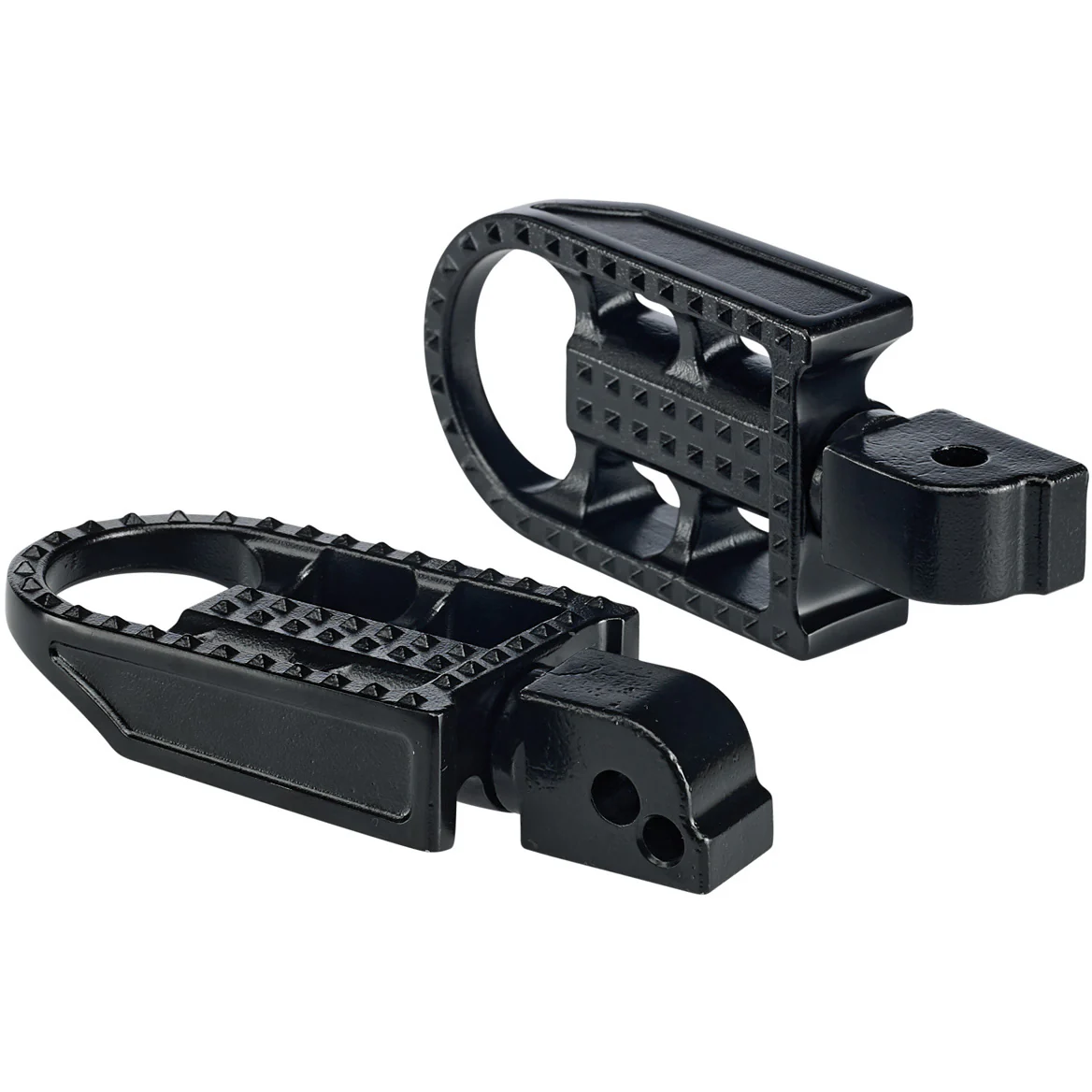 Mushman Foot Pegs HD Passenger - Black Electroplate - Image 5