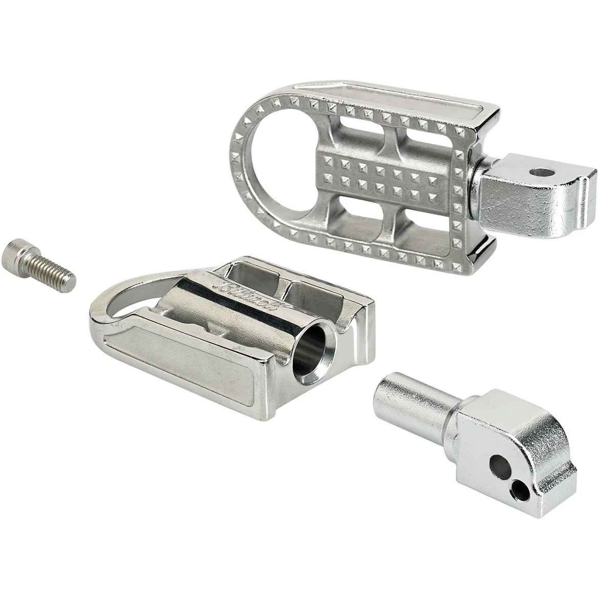 Mushman Foot Pegs HD Passenger - Polished - Image 3