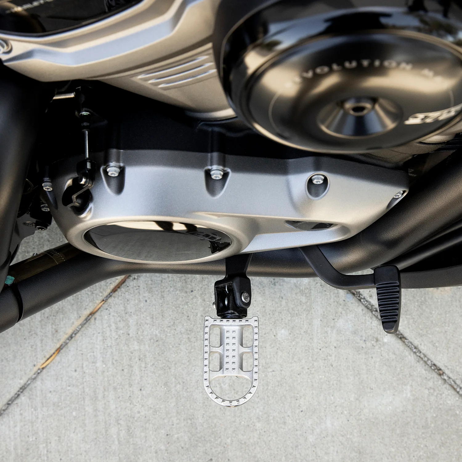 Mushman Foot Pegs HD Rider - Polished - Image 14
