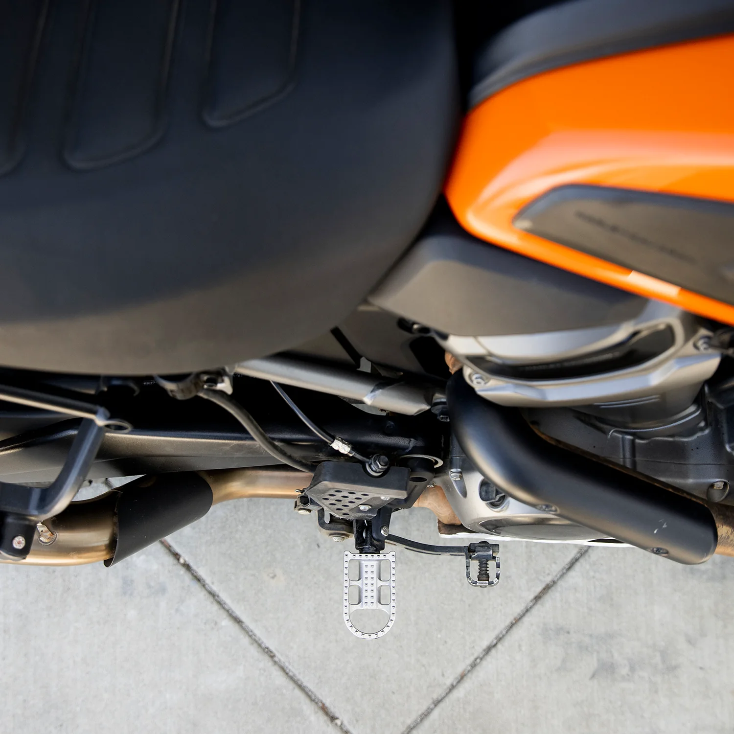Mushman Foot Pegs HD Rider - Polished - Image 17
