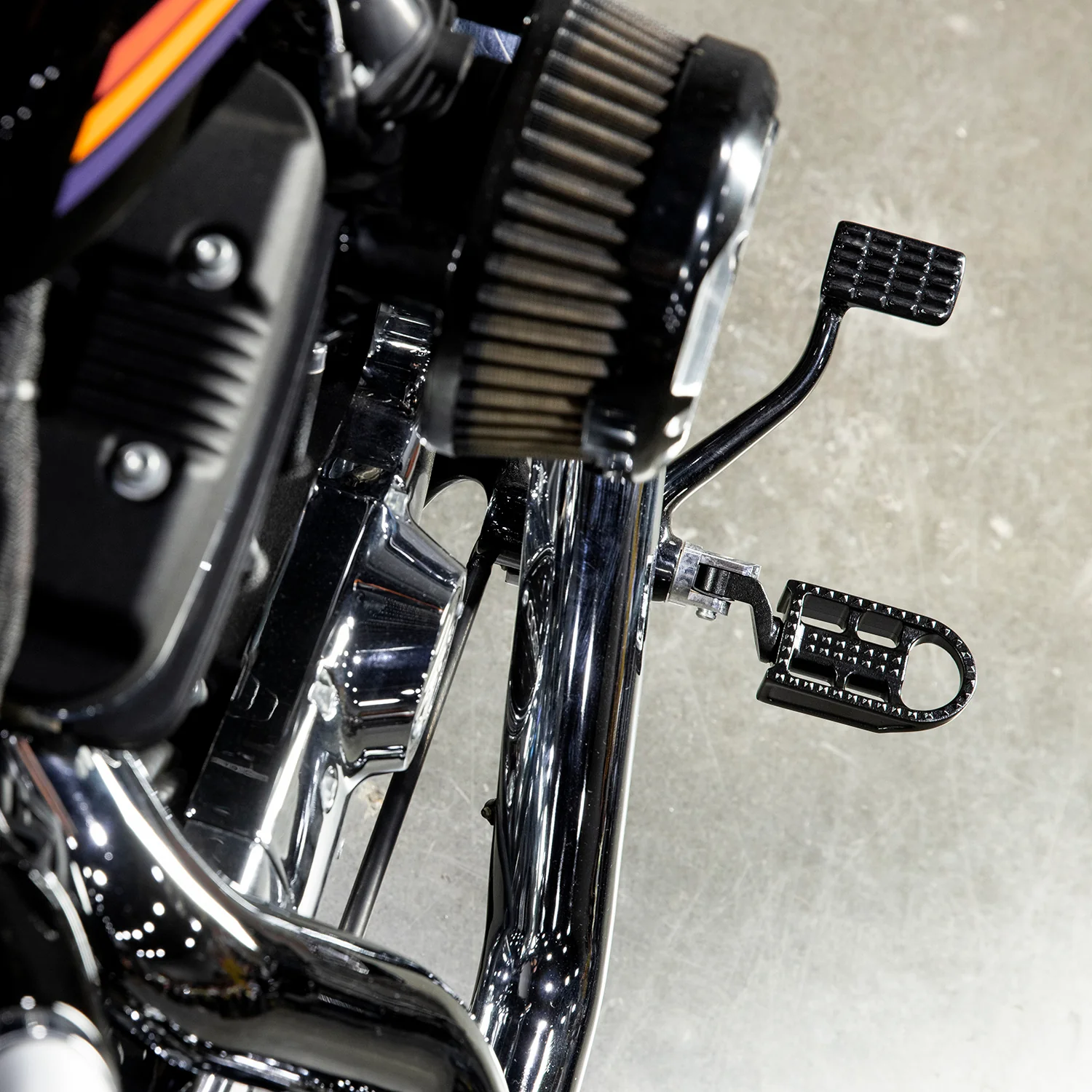 Mushman Foot Pegs HD Step - Black Electroplate - Image 7