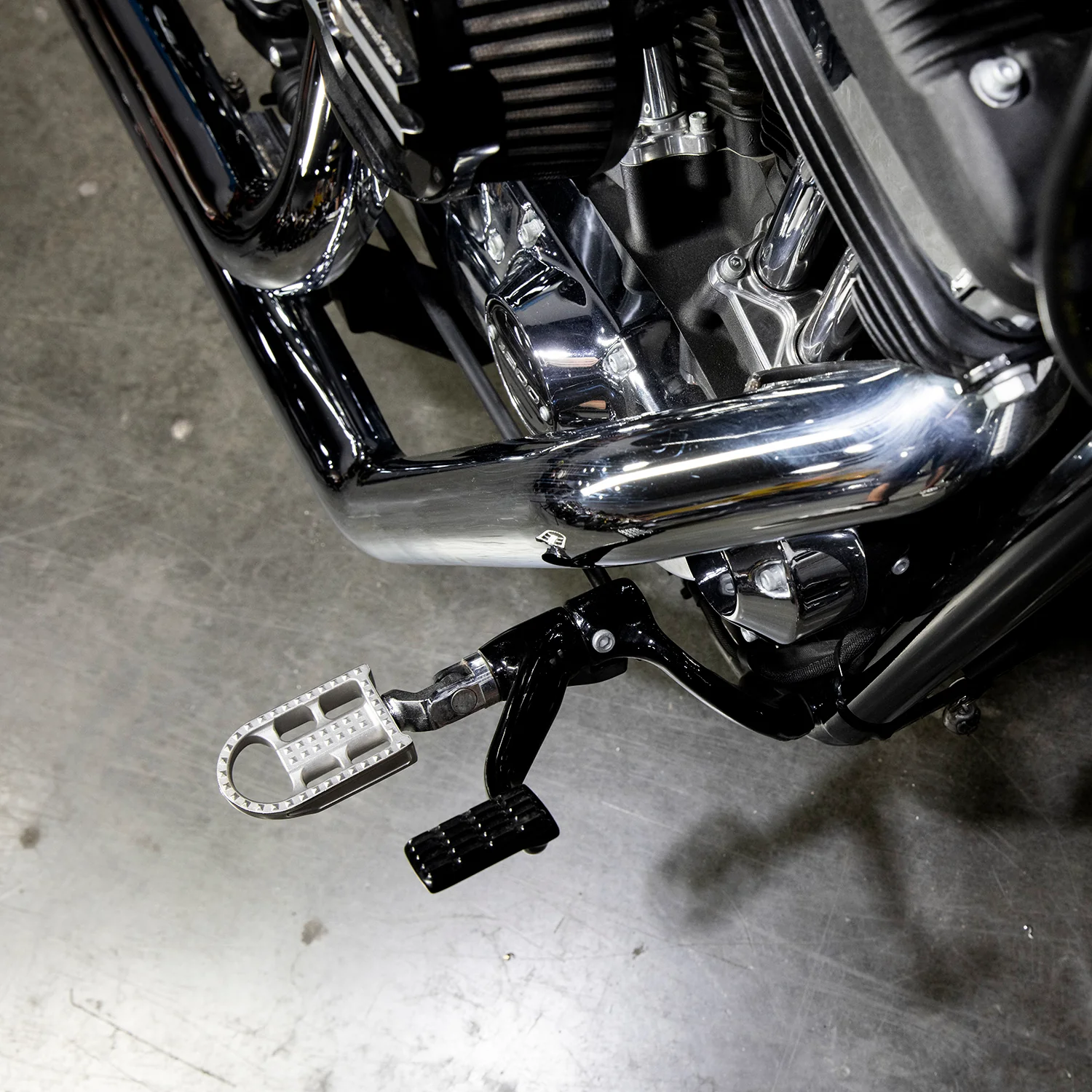 Mushman Foot Pegs HD Step - Polished - Image 5