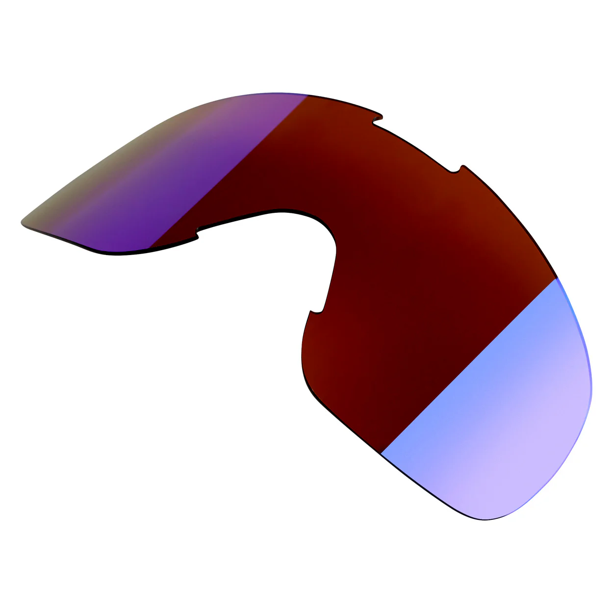 Overland 2.0 Goggle Lens - Violet Mirror / Brown - Image 3
