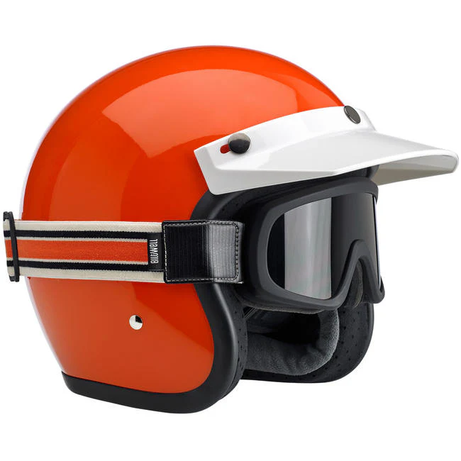 Overland 2.0 Goggle - Racer Black Cream Orange - Image 5