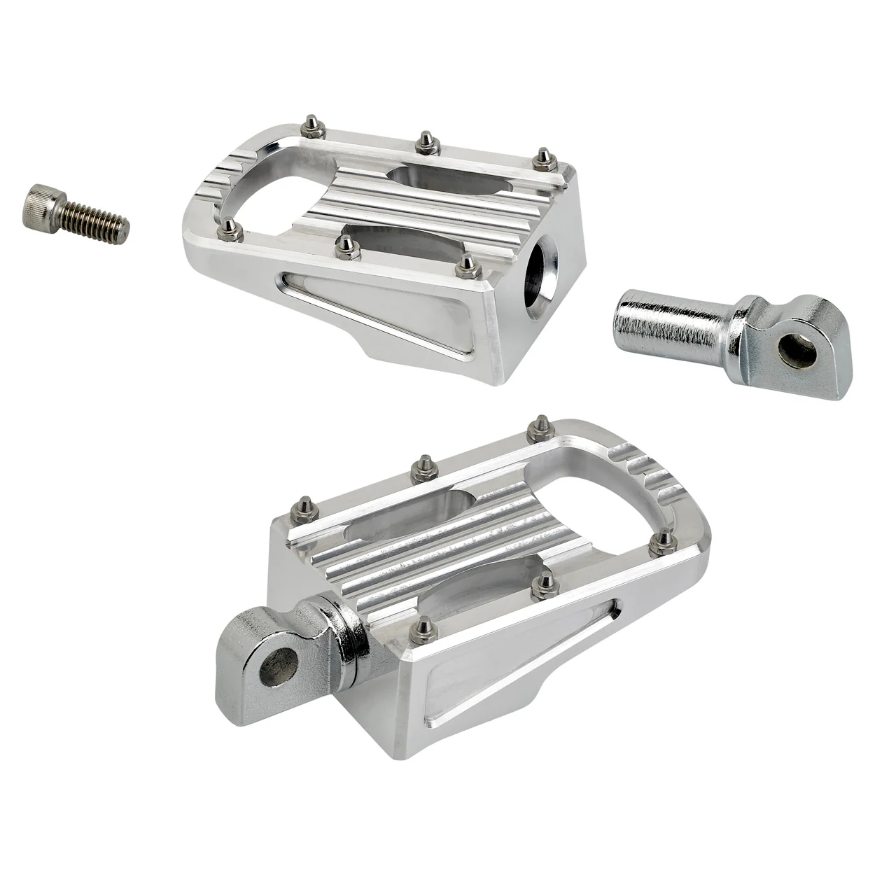 Punisher Foot Pegs HD Classic - Polished - Image 3