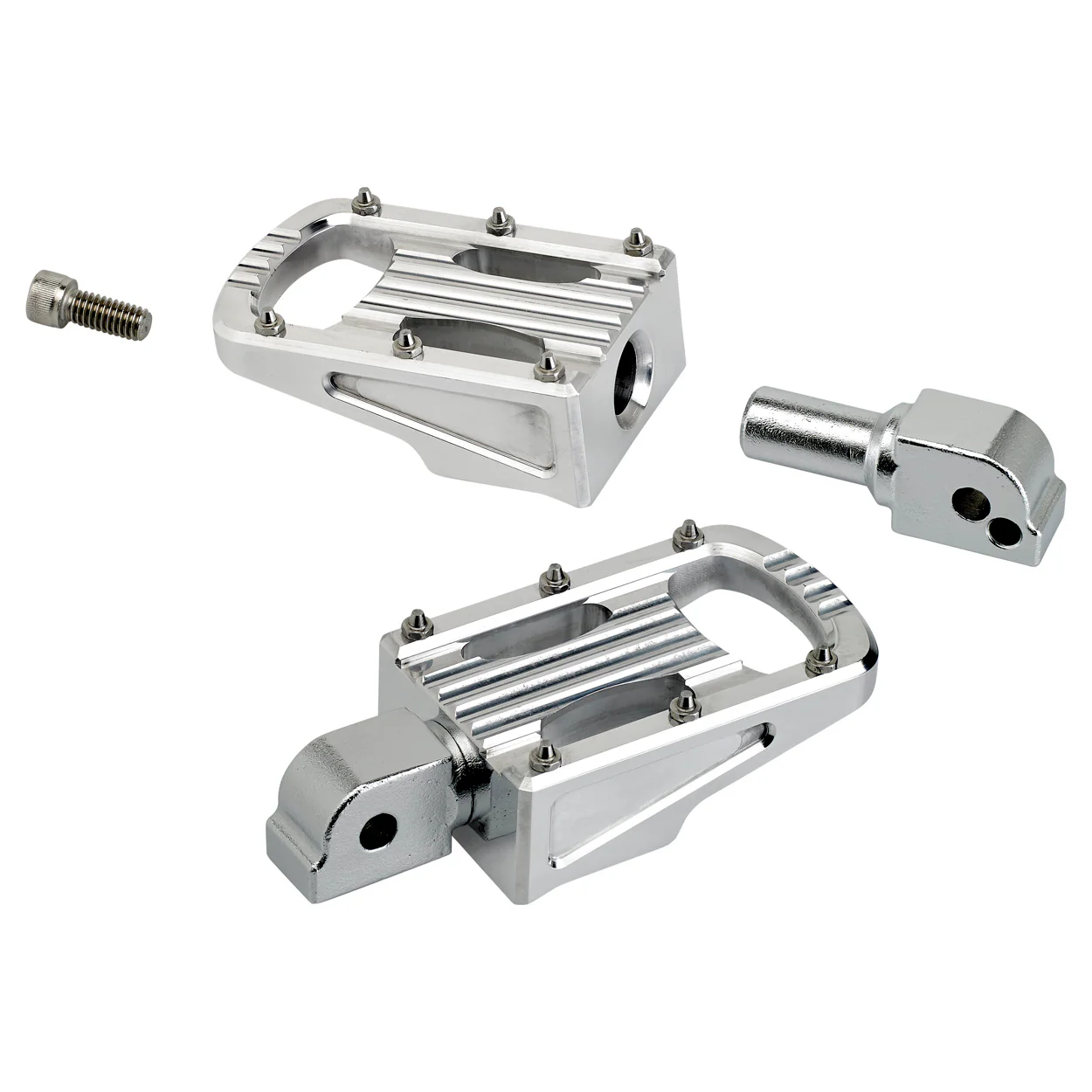 Punisher Foot Pegs HD Passenger - Polished - Image 3