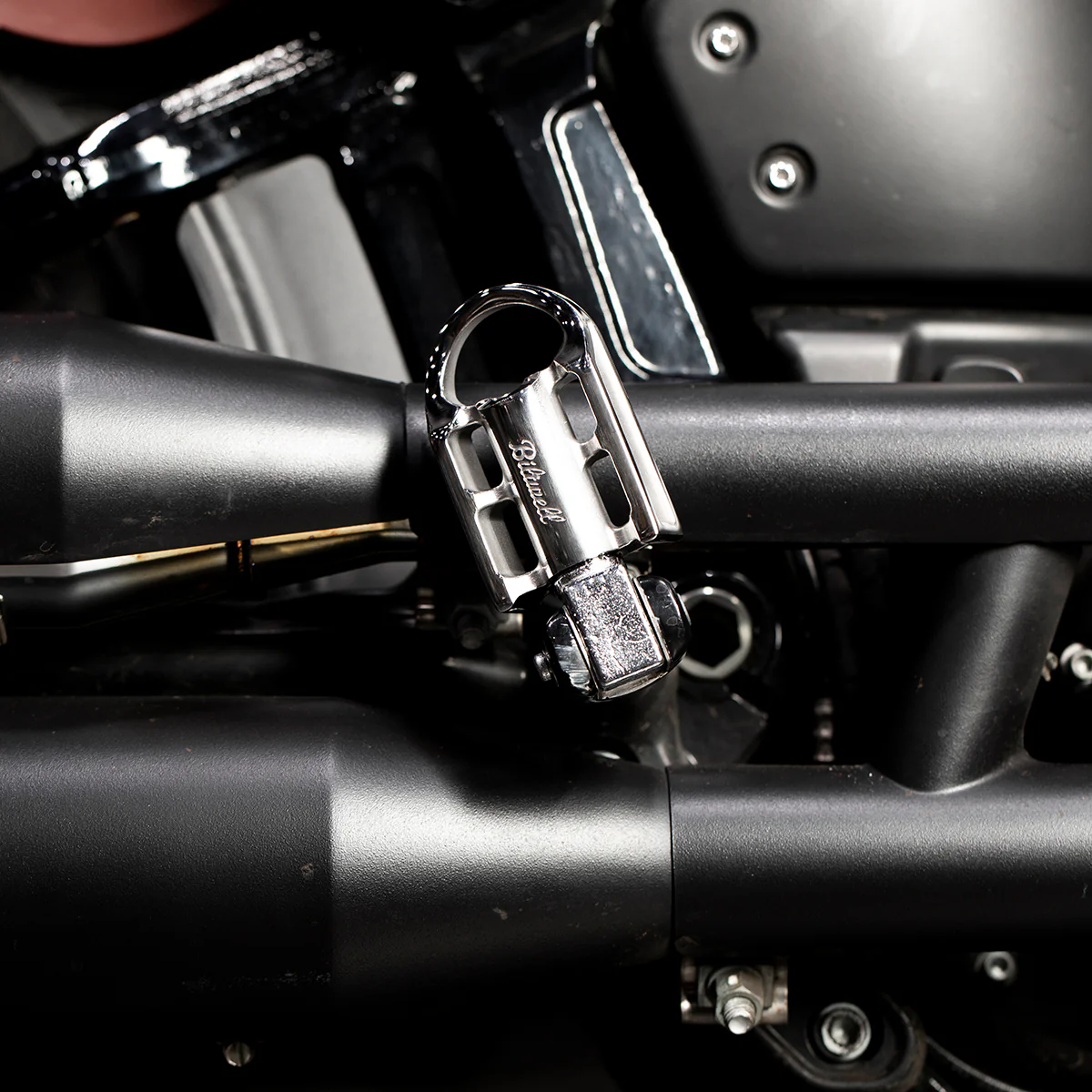 Punisher Foot Pegs HD Passenger - Polished - Image 5