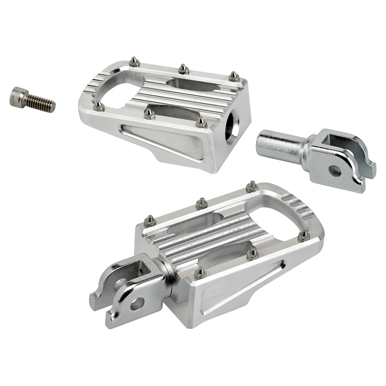 Punisher Foot Pegs HD Rider - Polished - Image 3
