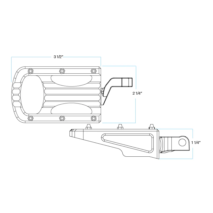 Punisher Foot Pegs HD Step - Polished - Image 7