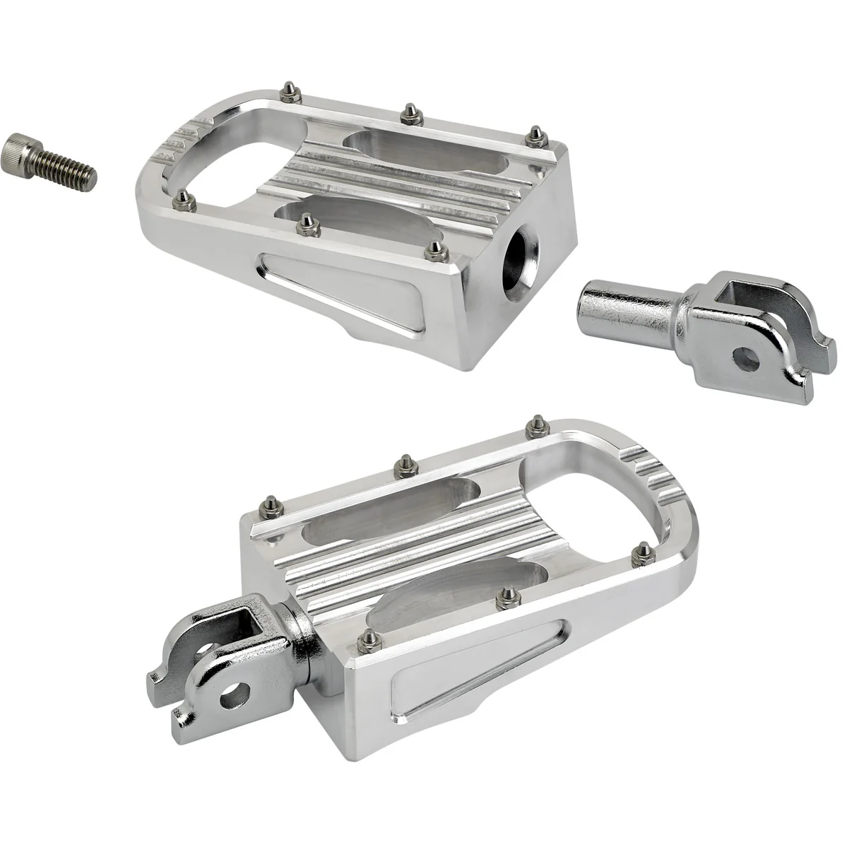 Punisher XL Foot Pegs HD Rider - Polished - Image 3