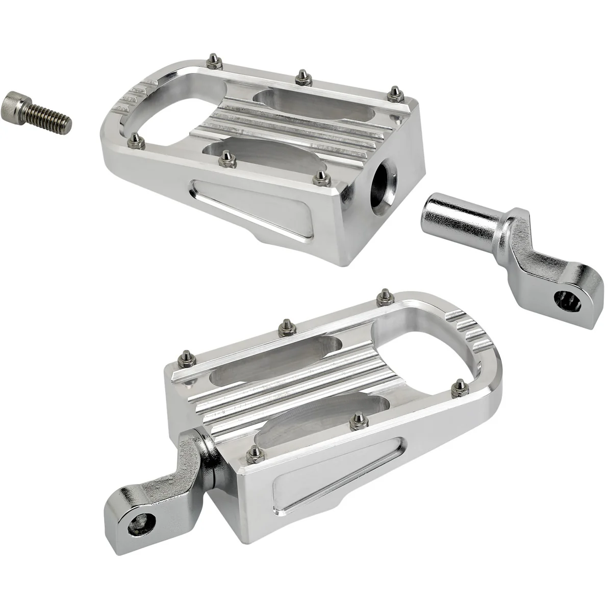 Punisher XL Foot Pegs HD Step - Polished - Image 3