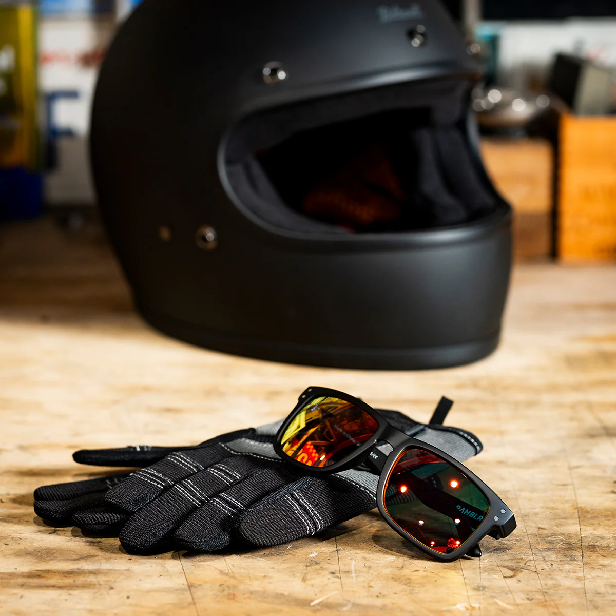 RAMBLR Sunglasses - Red Mirror - Image 11