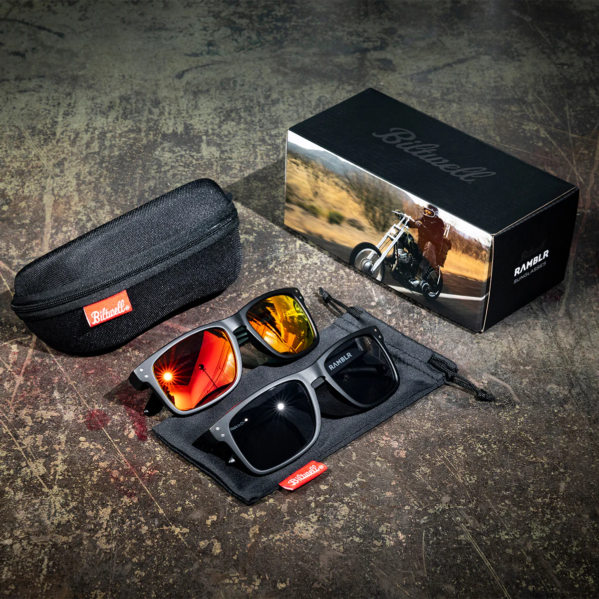RAMBLR Sunglasses - Red Mirror - Image 13