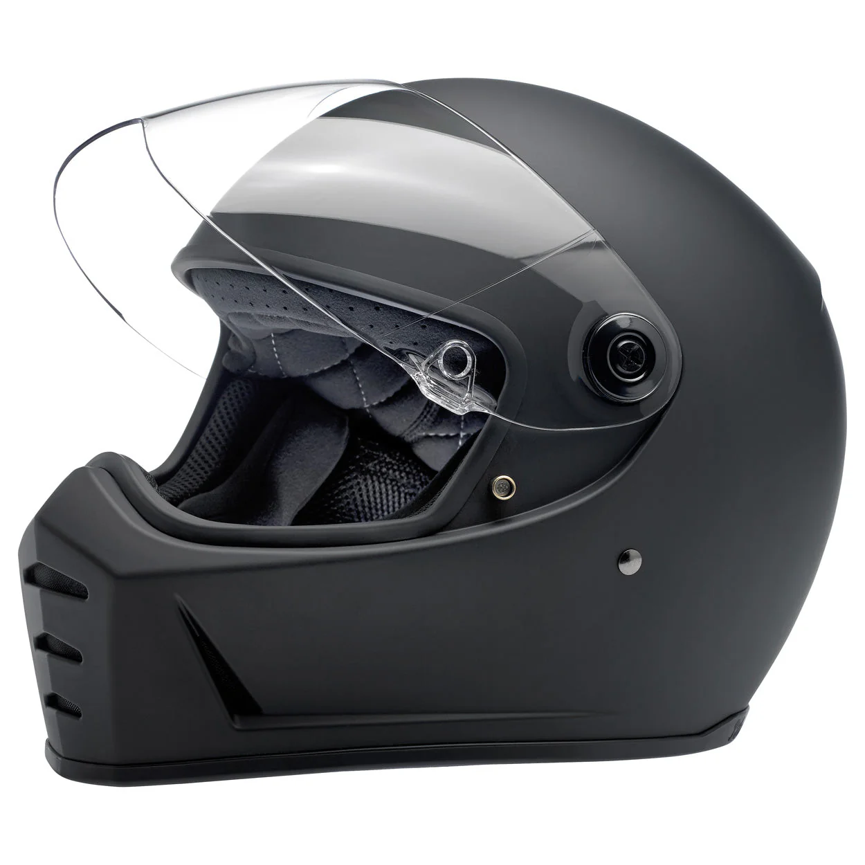 CLOSEOUT Lane Splitter ECE R22.05 Helmet - Flat Black - Image 4