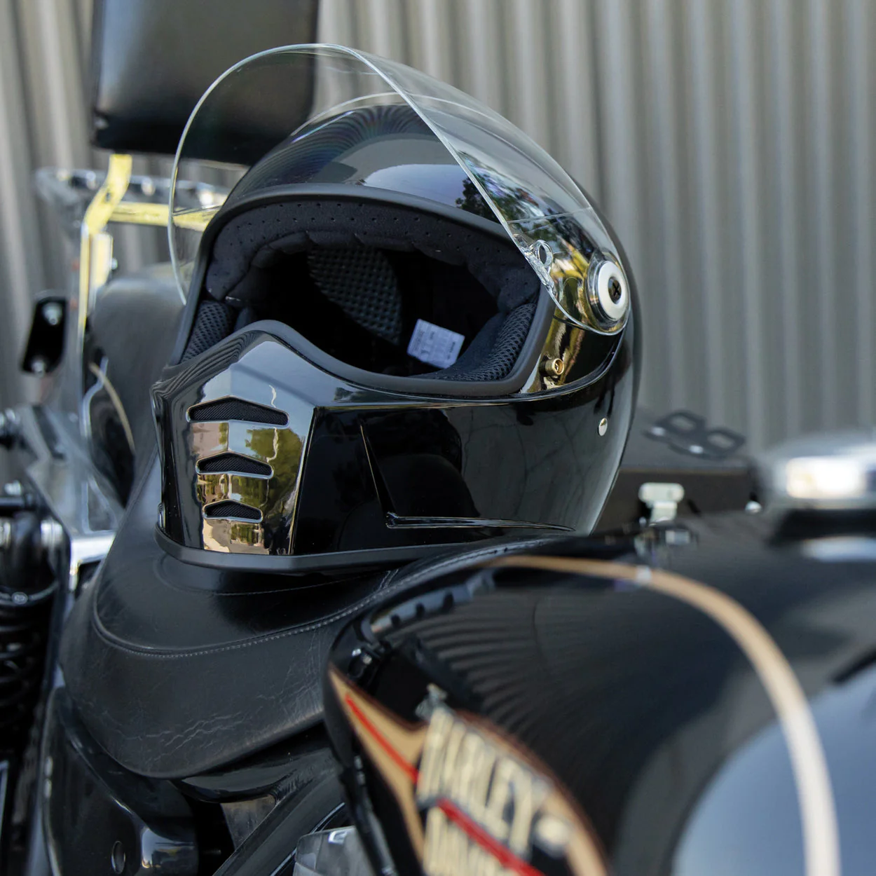 CLOSEOUT Lane Splitter ECE R22.05 Helmet - Gloss Black - Image 15