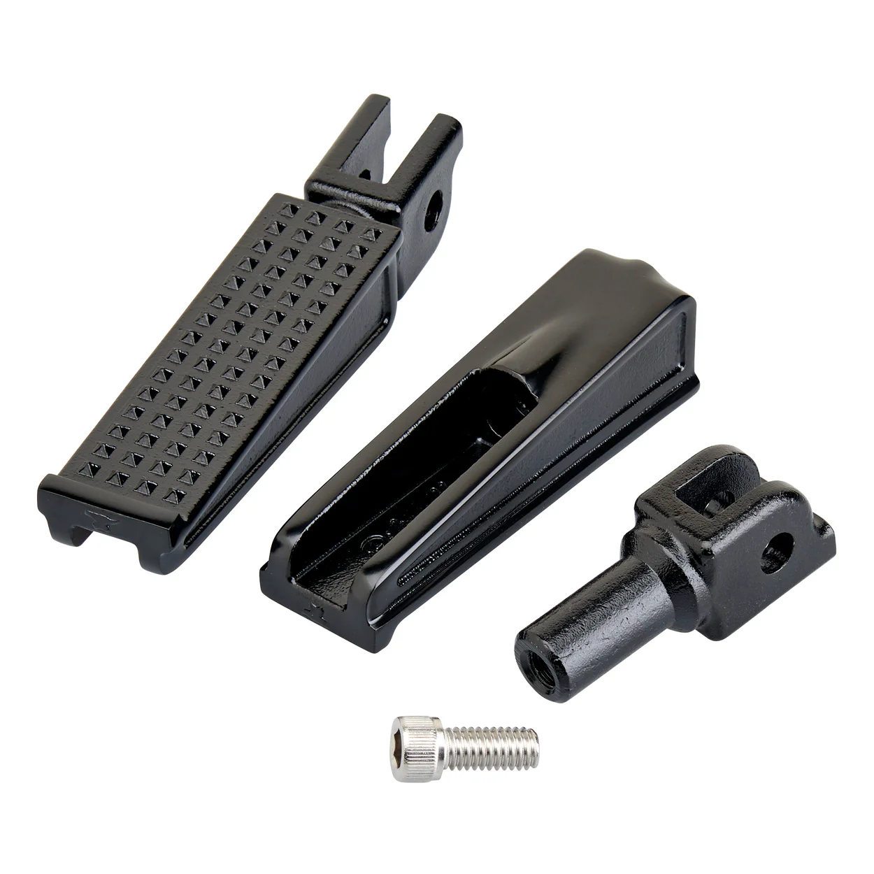 Sanderson Foot Pegs HD Rider - Black Electroplate - Image 3