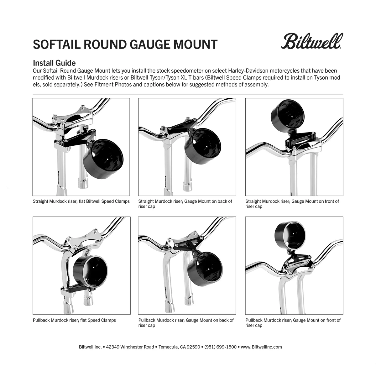 Softail Gauge Mount - Image 10