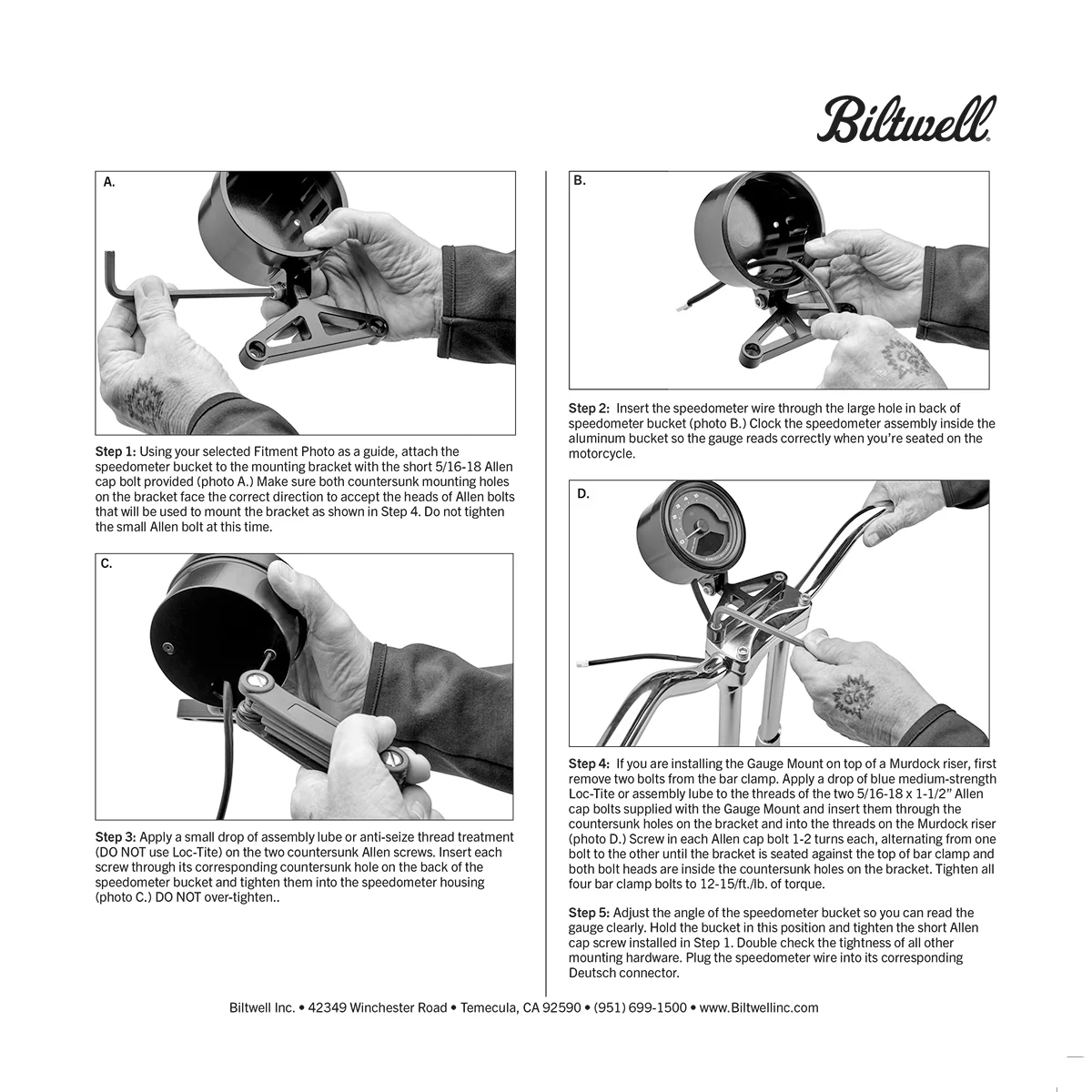 Softail Gauge Mount - Image 11