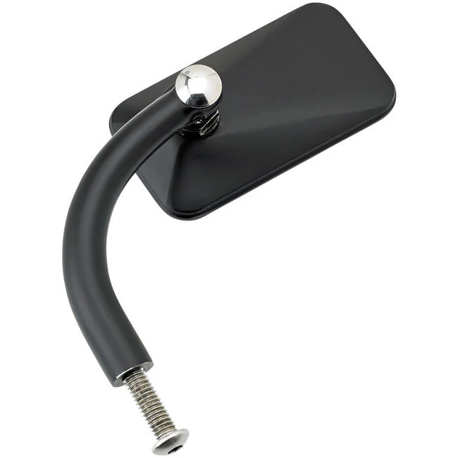Utility Mirror Rectangle Perch Mount - Black - Image 2