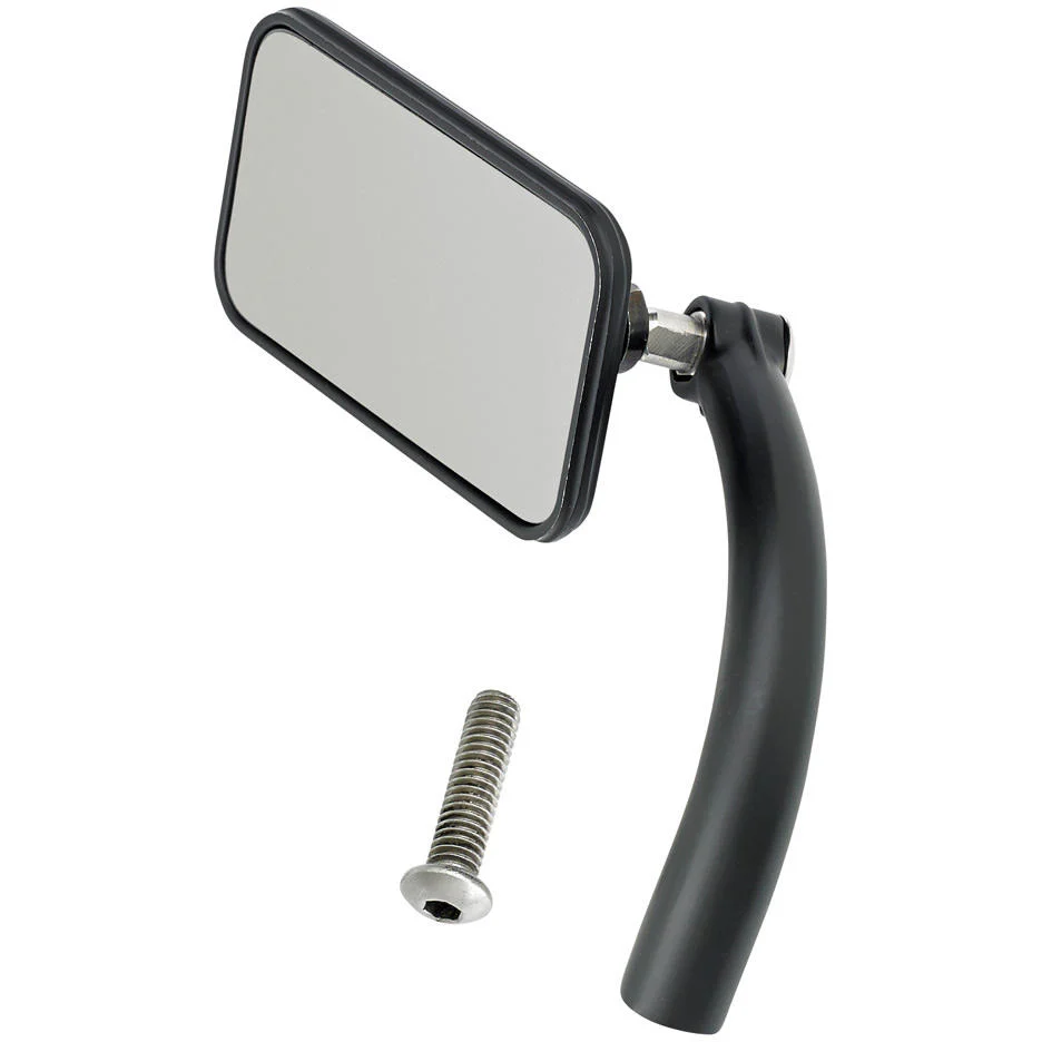 Utility Mirror Rectangle Perch Mount - Black - Image 3