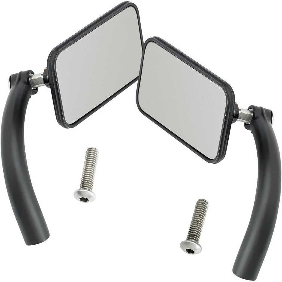 Utility Mirror Rectangle Perch Mount - Black - Image 4