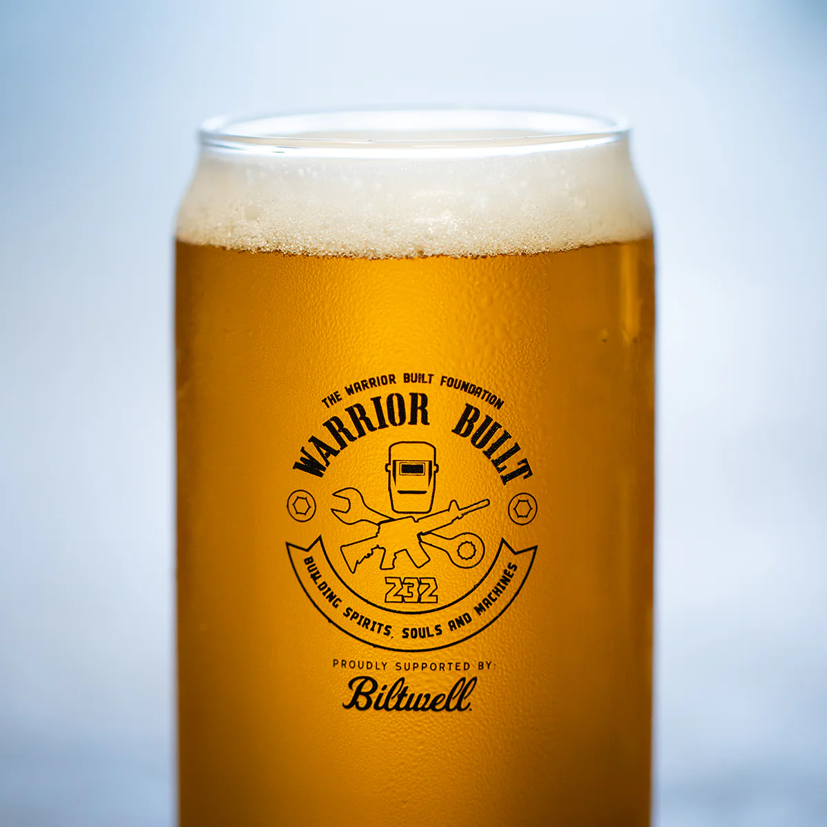 Warrior Built 2020 Pint Glass - Image 6