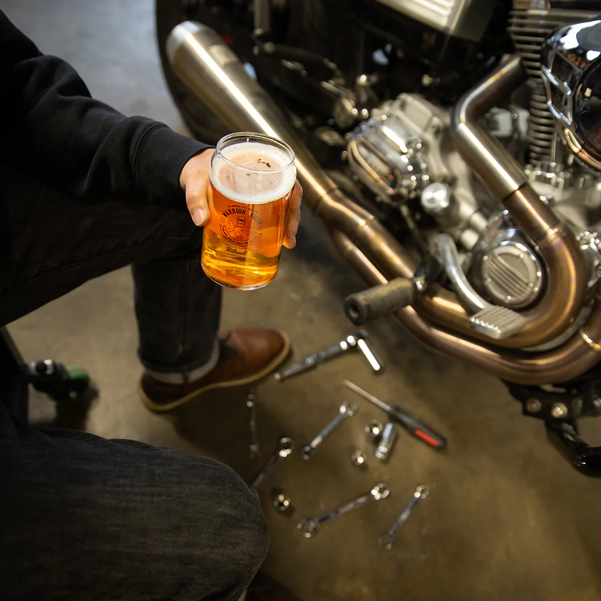 Warrior Built 2020 Pint Glass - Image 7